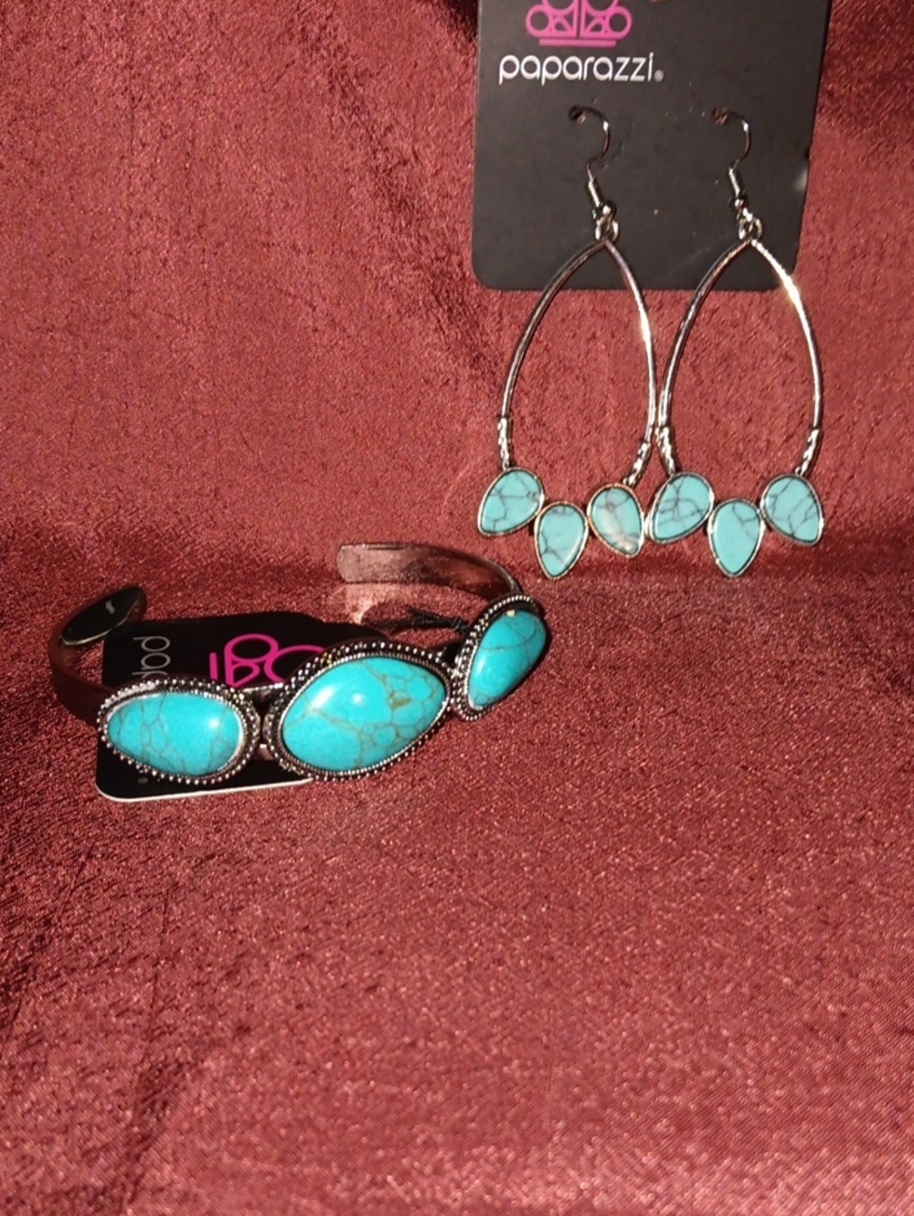 SALE! Boho Southwestern Jewelry Set - Picture 2 of 3